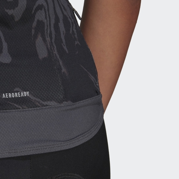 Women's Adidas x Thebe Magugu Aeroready Cycling Jersey - Picture 6 of 16